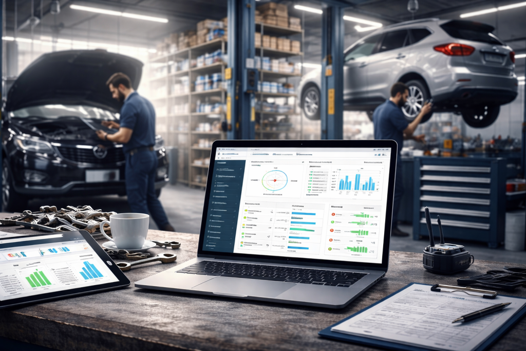 Here is the software you are manage your shop form home.