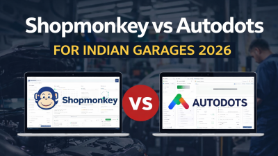 Comparison of Shopmonkey and Autodots auto repair software for Indian garages