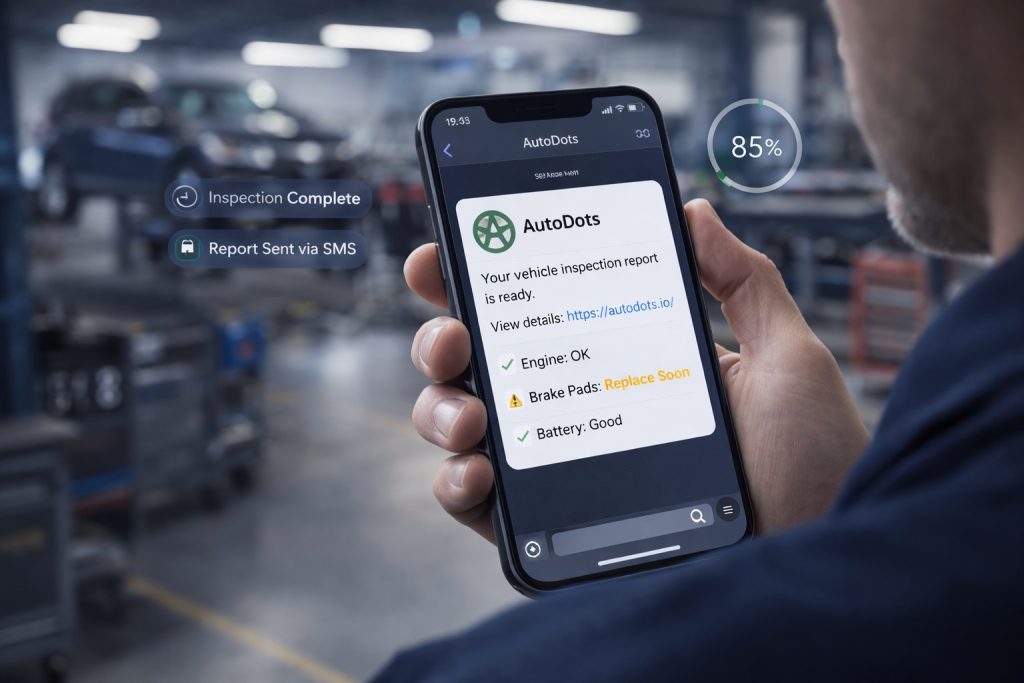 Digital Vehicle Inspection – Autodots Auto Repair Shop Software