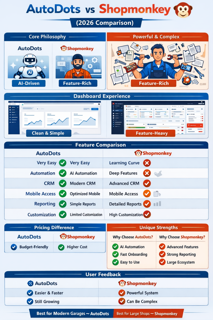 AutoDots Vs ShopMonkey