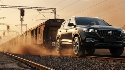 MG Majestor Guinness World Record train pull official images 2026