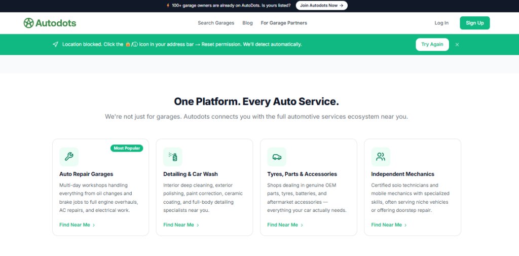 Autodots main services 