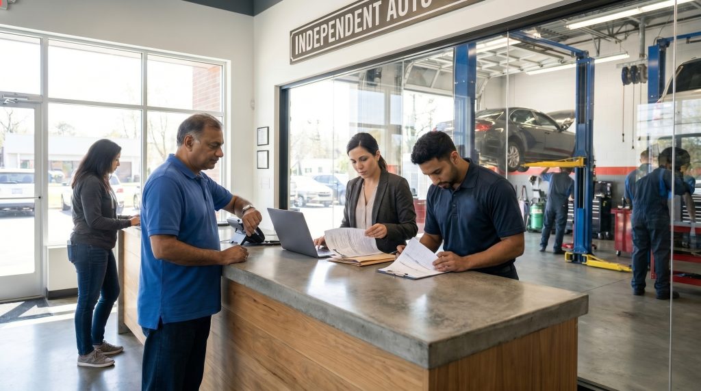 Vehicle Service Management Software