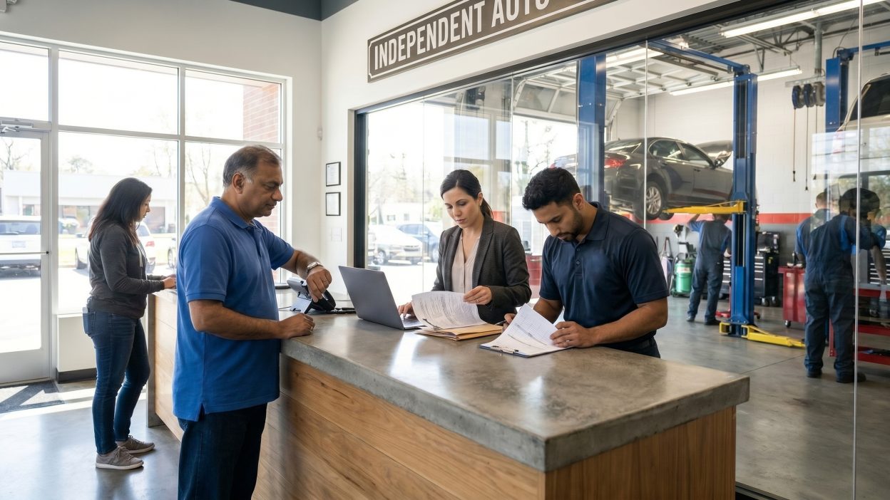 Vehicle Service Management Software