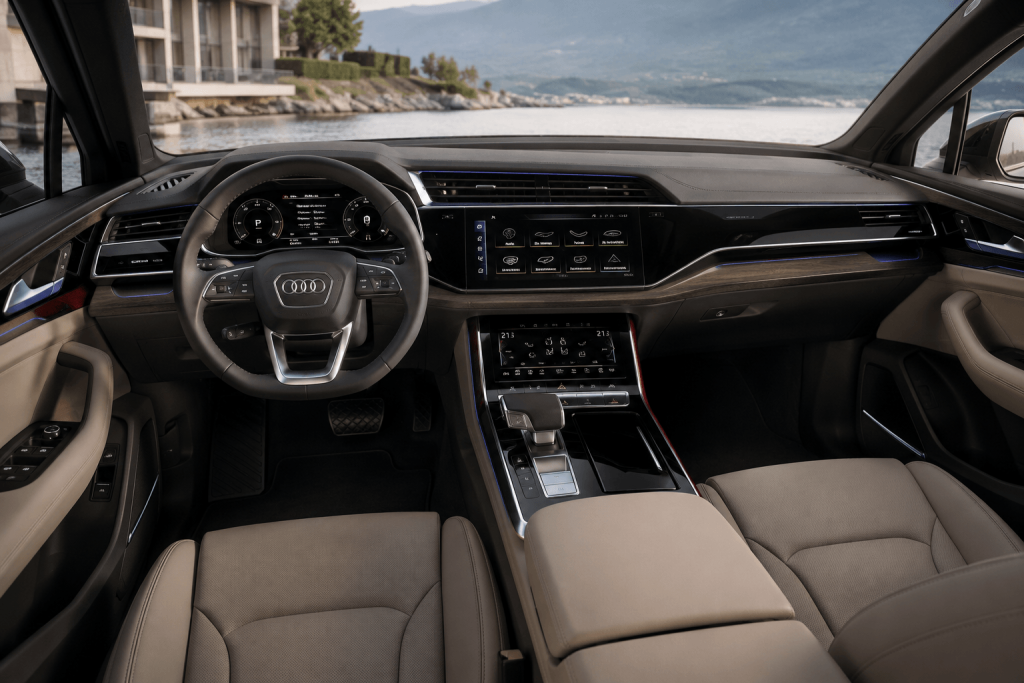 Audi Q9 interior design