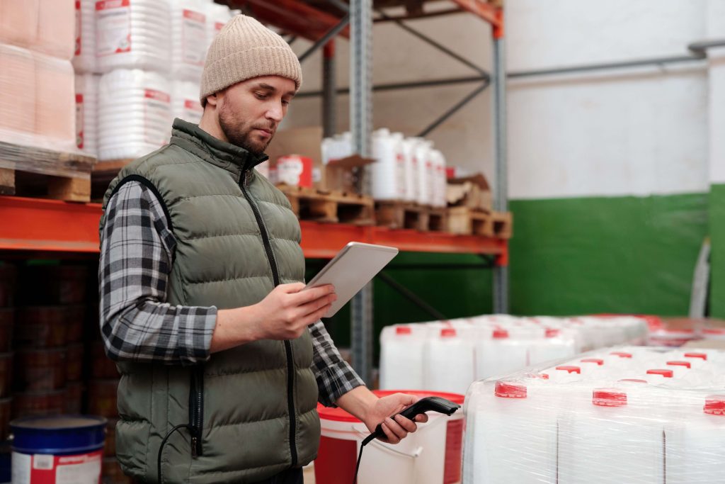Barcode Scanner in Autodots Partners App