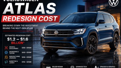 Volkswagen Atlas Redesign Cost