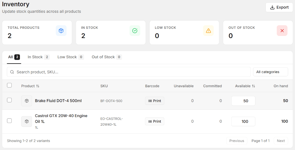 making inventory management faster