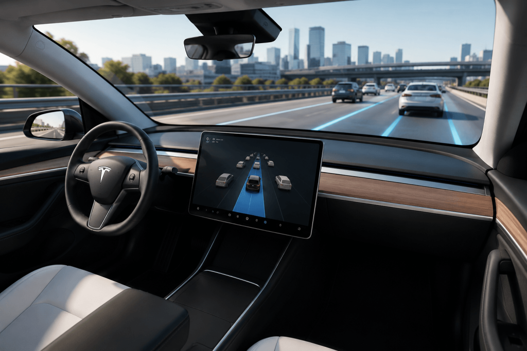 tesla autopilot features